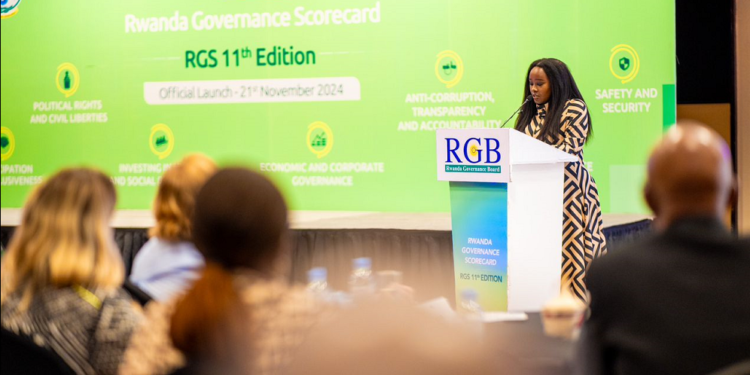 Ibipimo by’ imiyoborere 2024: Urwego rw’ umutekano rwaje ku isonga.