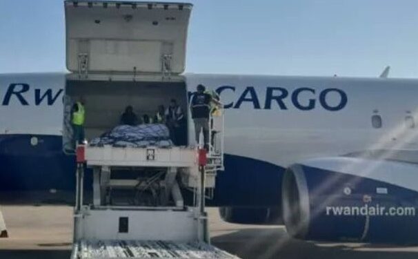 Rwanda delivers humanitarian aid for Gaza