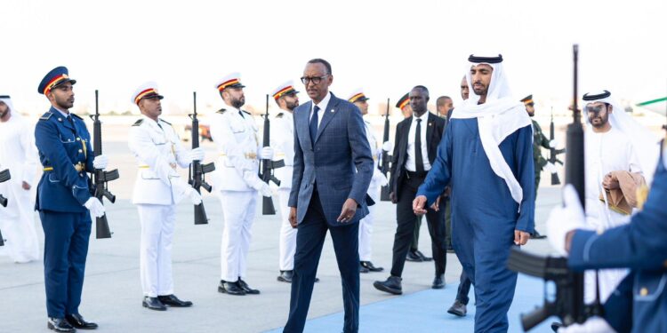 President Kagame Joins Global Leaders at Abu Dhabi Sustainability Week 2025