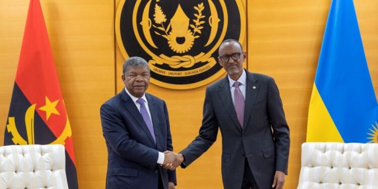 Kagame and Lourenço Discuss Long-Term Solution for DRC’s Growing Insecurity