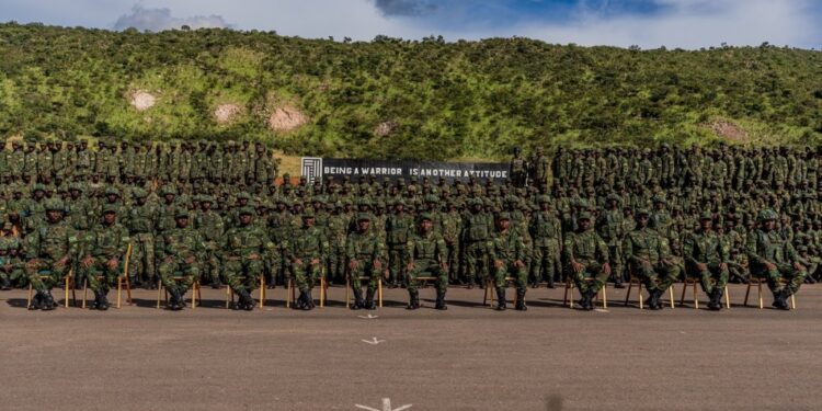 Ingabo z’u Rwanda zirwanira ku butaka zasoje imyitozo yo ku rwego rwo hejuru I Nasho