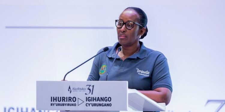 Jeannette Kagame Warns of Genocide Denial Threat on Social Media
