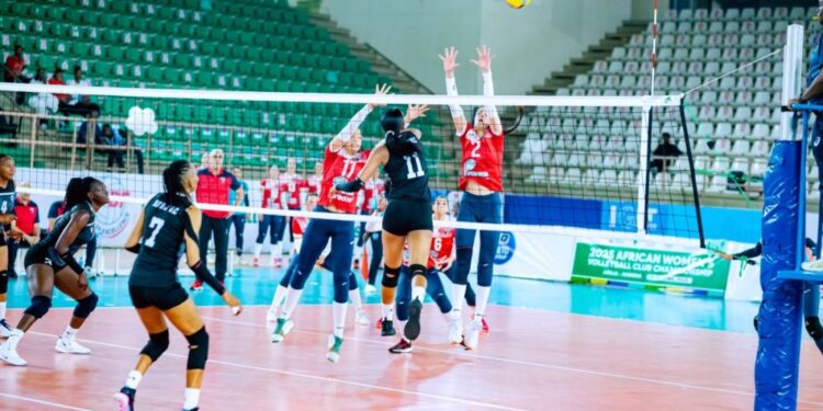 Volleyball: Ikipe ya APR WVC yatangiye neza Imikino Nyafurika