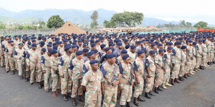 Itsinda rya nyuma ry’ Ingabo za SADC zari muri Congo ryatashye