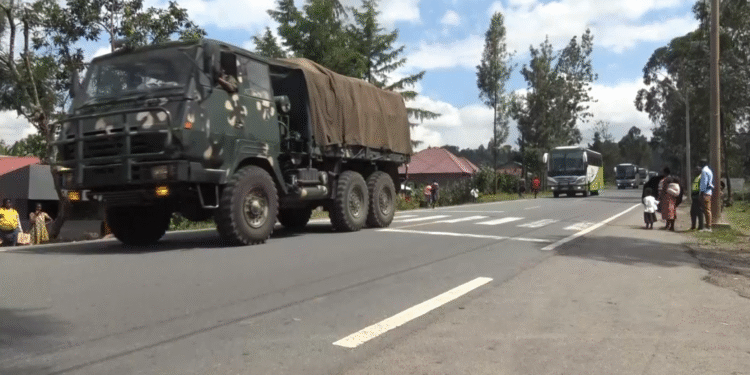 Ingabo za SADC zari muri Congo zatashye zinyuze mu Rwanda