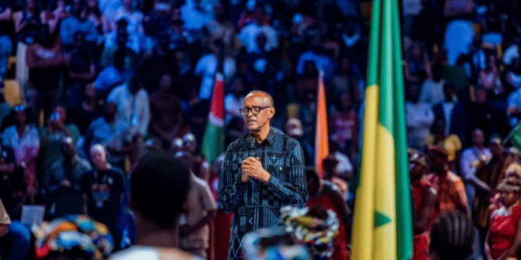 Perezida Kagame yatangije Giants of Africa Festival
