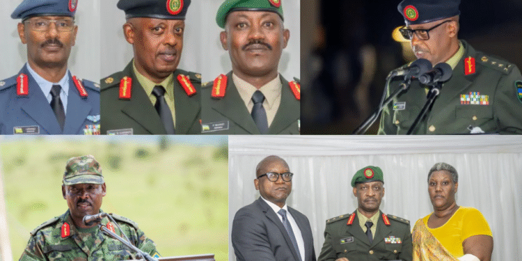 Amwe mu mateka y’aba General icyenda ba RDF bagiye mu kiruhuko cy’ izabukuru