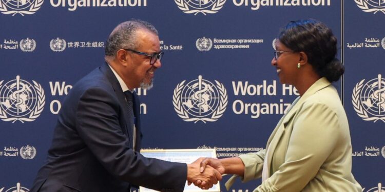 WHO Honors President Kagame for Global Leadership in Pandemic Response