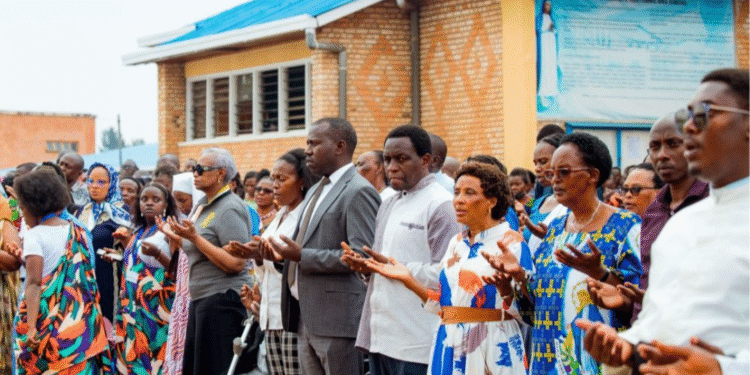 I Kibeho hahuriye abagera ku bihumbi 78 ngo bizihize Asomusiyo