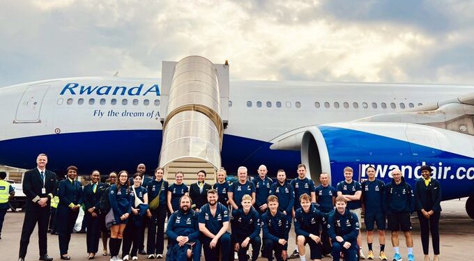 Ikipe y’u Bwongereza y’amagare yitabiriye Shampiyona y’Isi yaje na Rwandair