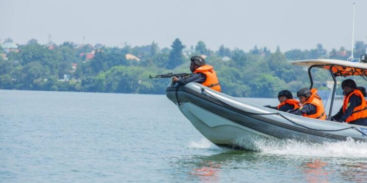 20 Marine Police Officers Complete Specialized Training on Lake Kivu