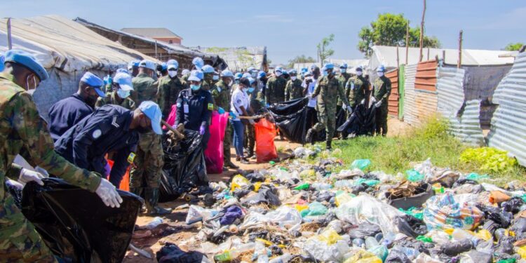 Rwandan Peacekeepers Lead Malaria Prevention Campaign in South Sudan