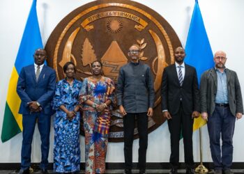 Perezida Kagame yakiriye abayobozi ba AU n’Umunyamabanga Mukuru wa IPU