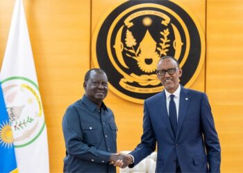 Perezida Kagame yihanganishije Kenya ku bw’ urupfu rwa Raila Odinga