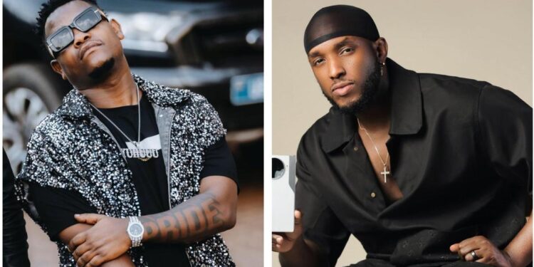 The Ben na Bruce Melodie basinye amasezerano yo gukorana mu bitaramo