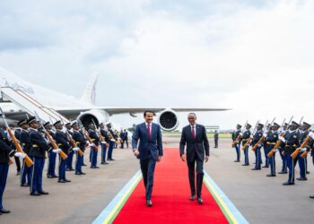 President Kagame Hosts Emir of Qatar on Two-Day Working Visit