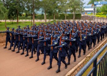 Abapolisi bato 1.903 barangije amahugurwa, binjizwa ku mugaragaro muri Polisi y’u Rwanda