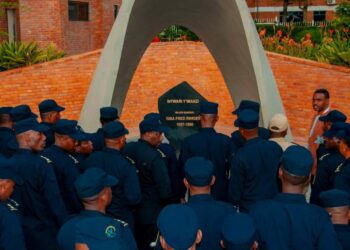 Rwanda Police Trainees Urged to Uphold National Unity During Heroes’ Mausoleum Visit