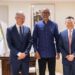 Perezida Kagame yakiriye Jack Ma wa Alibaba na Jerry Yang wa Yahoo