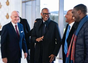 Perezida Kagame yakurikiranye umukino wa nyuma wa AFCON 2025