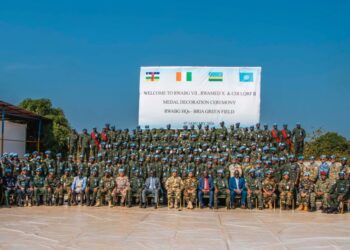 Rwandan Peacekeepers Honored for Role in Securing Eastern Central African Republic