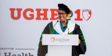 Madame Jeanette Kagame yahawe impamyabumenyi y’ ikirenga na UGHE