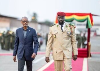Perezida Kagame yashimiye Doumbouya watorewe kuyobora Guinea