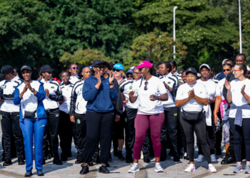 Madamu Jeannette Kagame  yitabiriye Car Free Day  yahariwe kwizihiza Umunsi w’Abagore