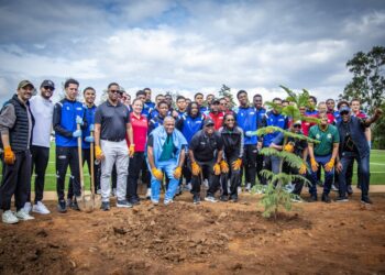 Ibihugu umunani byitabiriye FIFA Series biteye ibiti byabyitiriwe