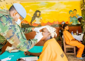 Ingabo z’u Rwanda zavuye abagore muri gereza ya Centrafrique