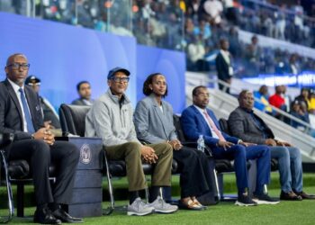 Perezida Kagame yarebye umukino Amavubi yanyagiyemo Grenada 4-0