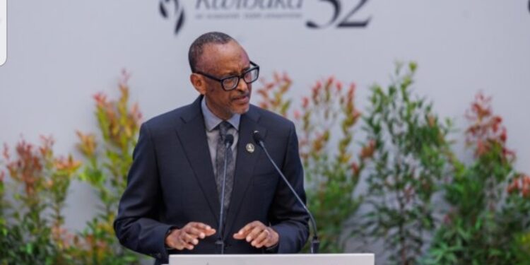 “Nta Munyarwanda uzongera gupfa nko muri Jenoside, tuzarwanya ko byongera kubaho” Perezida Kagame