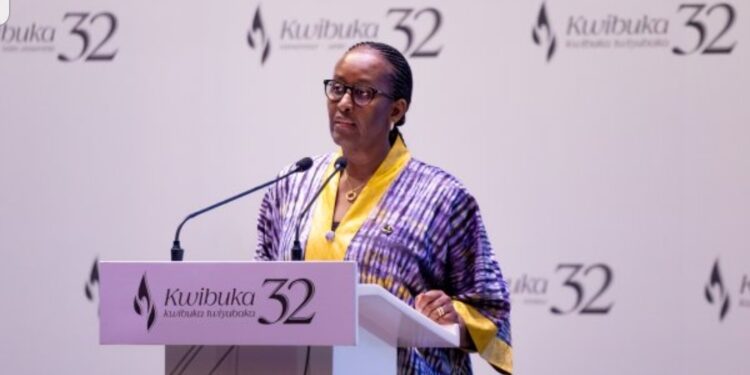Madamu Jeannette Kagame yashimye urugendo rw’imyaka 30 ya Ibuka