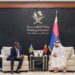 Emir wa Qatar yashyikirijwe ubutumwa bwa Perezida Kagame