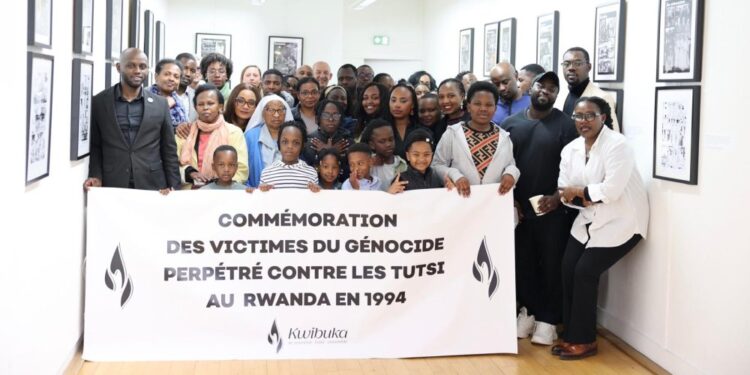 Ubufaransa: Mu mujyi wa Rennes hibutswe Jenoside yakorewe Abatutsi
