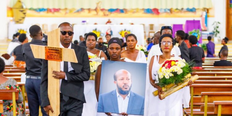 Karasira Aimable yashyinguwe