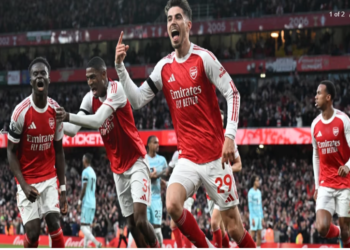 Perezida Kagame yashimye Arsenal FC yegukanye Premier League
