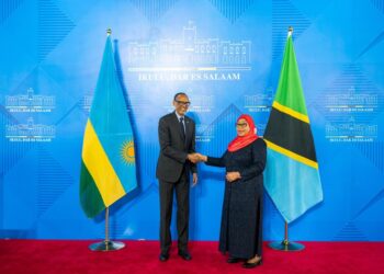 Perezida Kagame yakeje umubano w’ u Rwanda na Tanzania, asaba ibihugu byo mu karere kunga ubumwe.