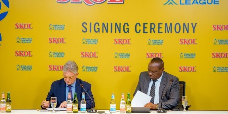 Rwanda Premier League na Skol basinyanye  amasezerano azamara Imyaka 3