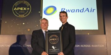 RwandAir yegukanye igihembo cya serivisi nziza zo mu ndege muri Afurika