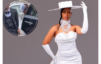 Nyambo Jesca yasezeranye imbere y’amategeko na Uwiragiye Richard