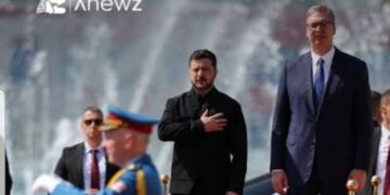 Zelenskyy yasuye Serbia, igihugu cy’ incuti n’ Uburusiya